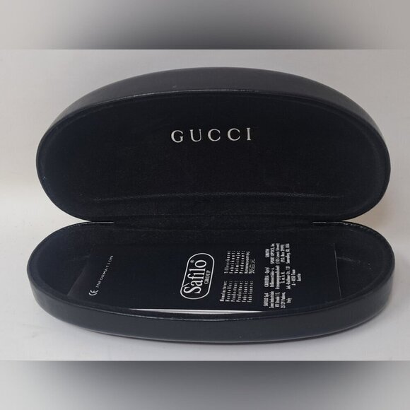 NWT Gucci Women's Sunglasses Vintage Y2K Wrap Havana Blue GG1420/S 65-13-115 - Picture 14 of 15